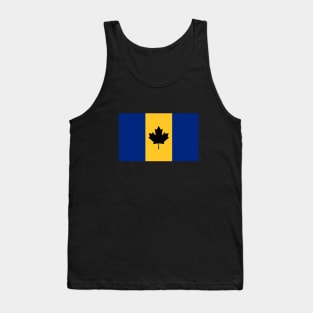 Barbados / Canada Flag Mashup Tank Top